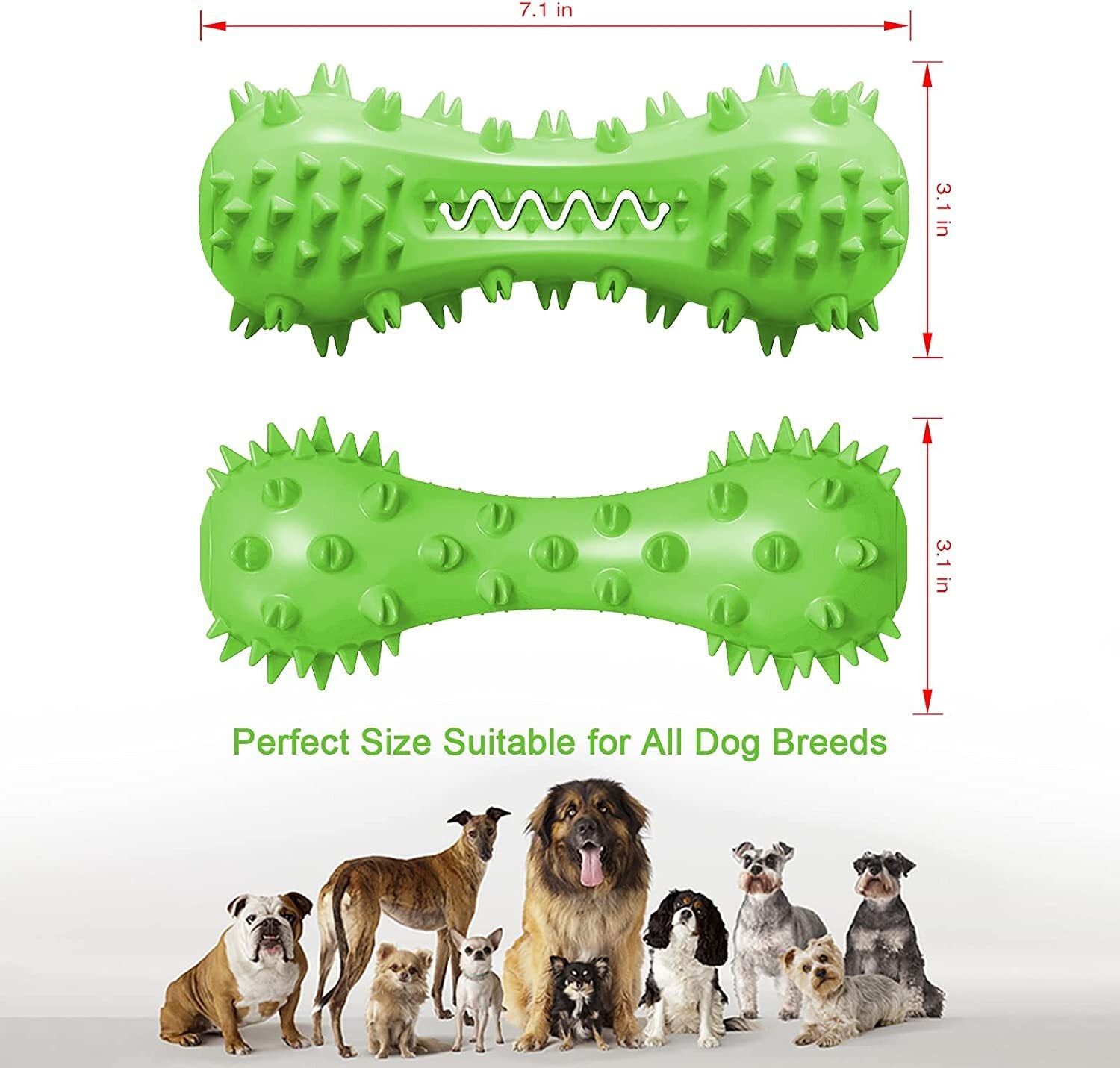 Dog Chew Toys for Aggressive Chewers, Durable Pet Teeth Cleaning Dog Toys