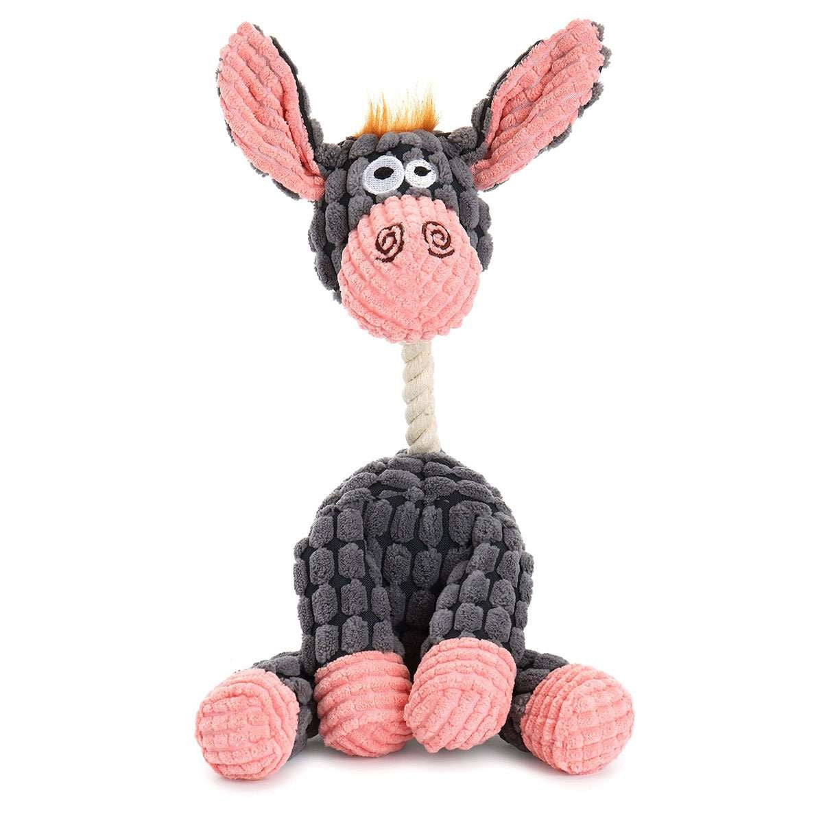 Dog Chew Toy Squeaky Plush Toys Plush for Aggressive Chewers Chew Guard Pet Toys