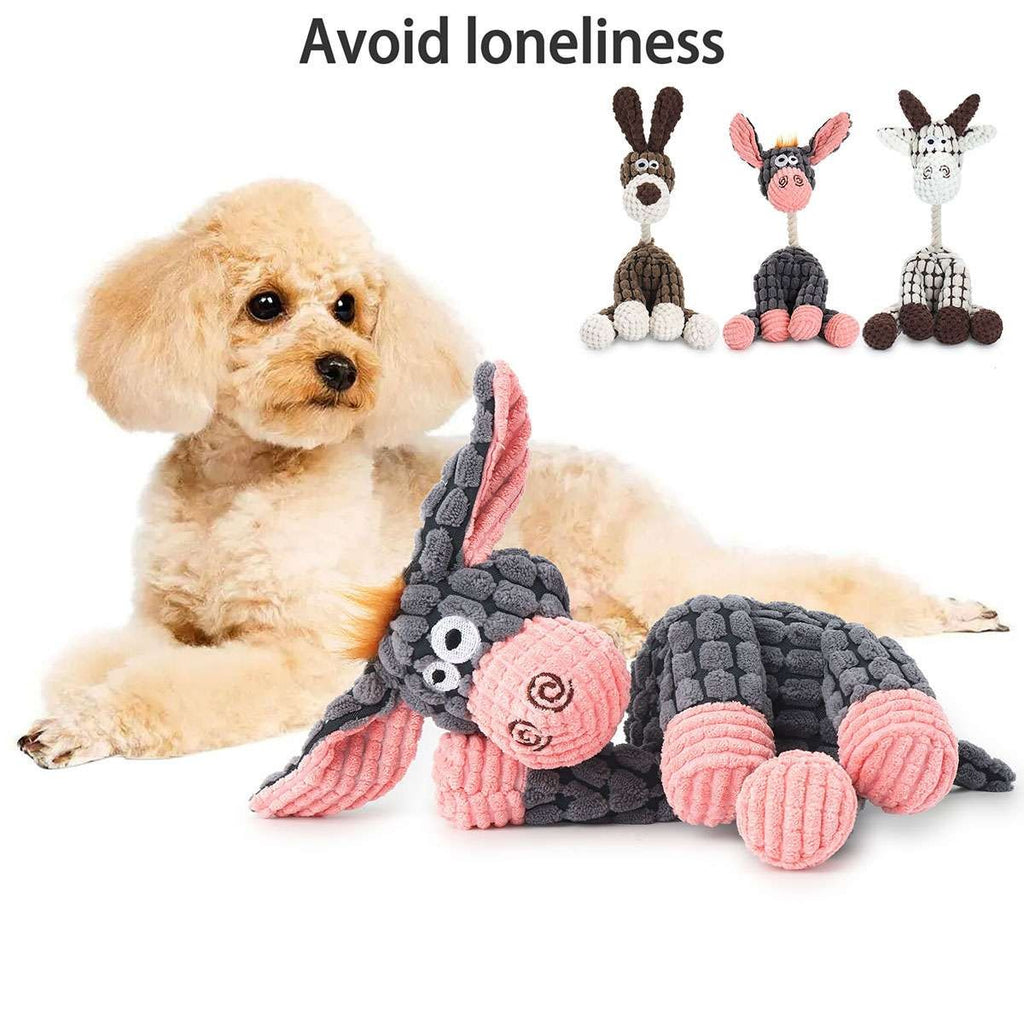 Dog Chew Toy Squeaky Plush Toys Plush for Aggressive Chewers Chew Guard Pet Toys