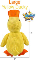 DoggieGear Calming Yellow Ducky Dog Toy