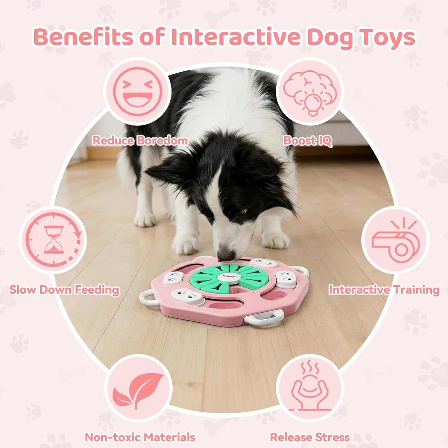 Dog Puzzle Toy, Interactive Dog Toys to Keep Them Busy, Enrichment Toys for Dogs