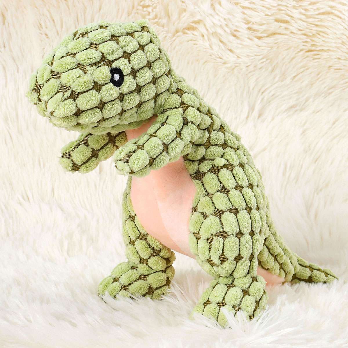 Dog Chew Toy Squeaky with Squeakers for Aggressive Chewers Durable Plush Pet Toy