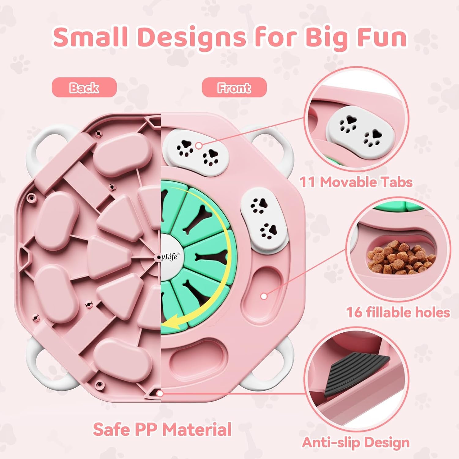 Dog Puzzle Toy, Interactive Dog Toys to Keep Them Busy, Enrichment Toys for Dogs