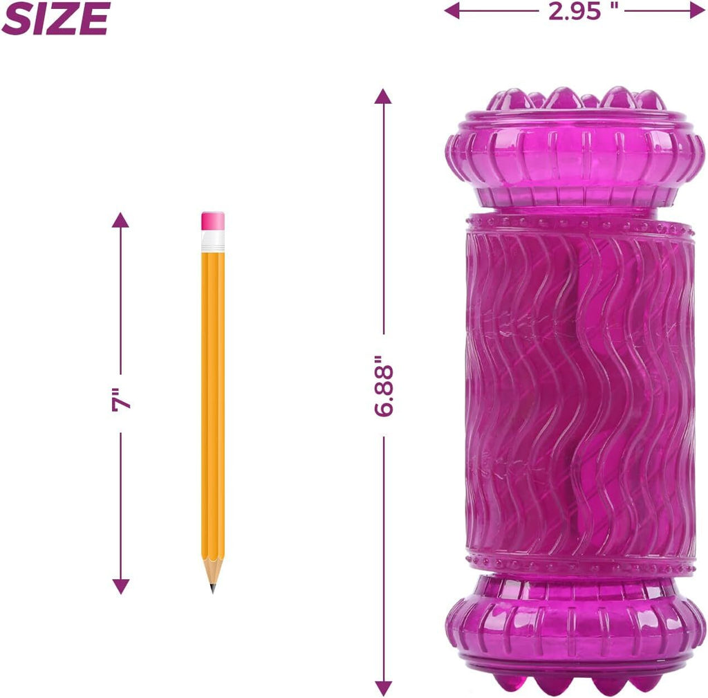 Tikaton Interactive Treat Dispensing Tough Durable Dog Puzzle Toy TrainingFeeder