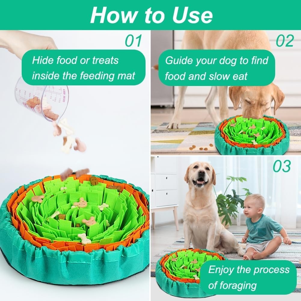 Snuffle Mat for Dogs Interactive Dog Enrichment Toys for Boredom and Mental Toys