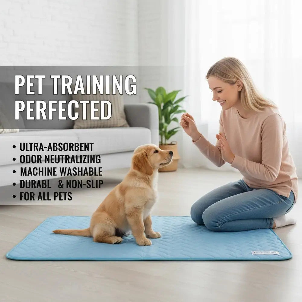 Pet Cooling Mat Ice Silk Breathable Washable Dog Cat Summer Cool Pad Bed S M L