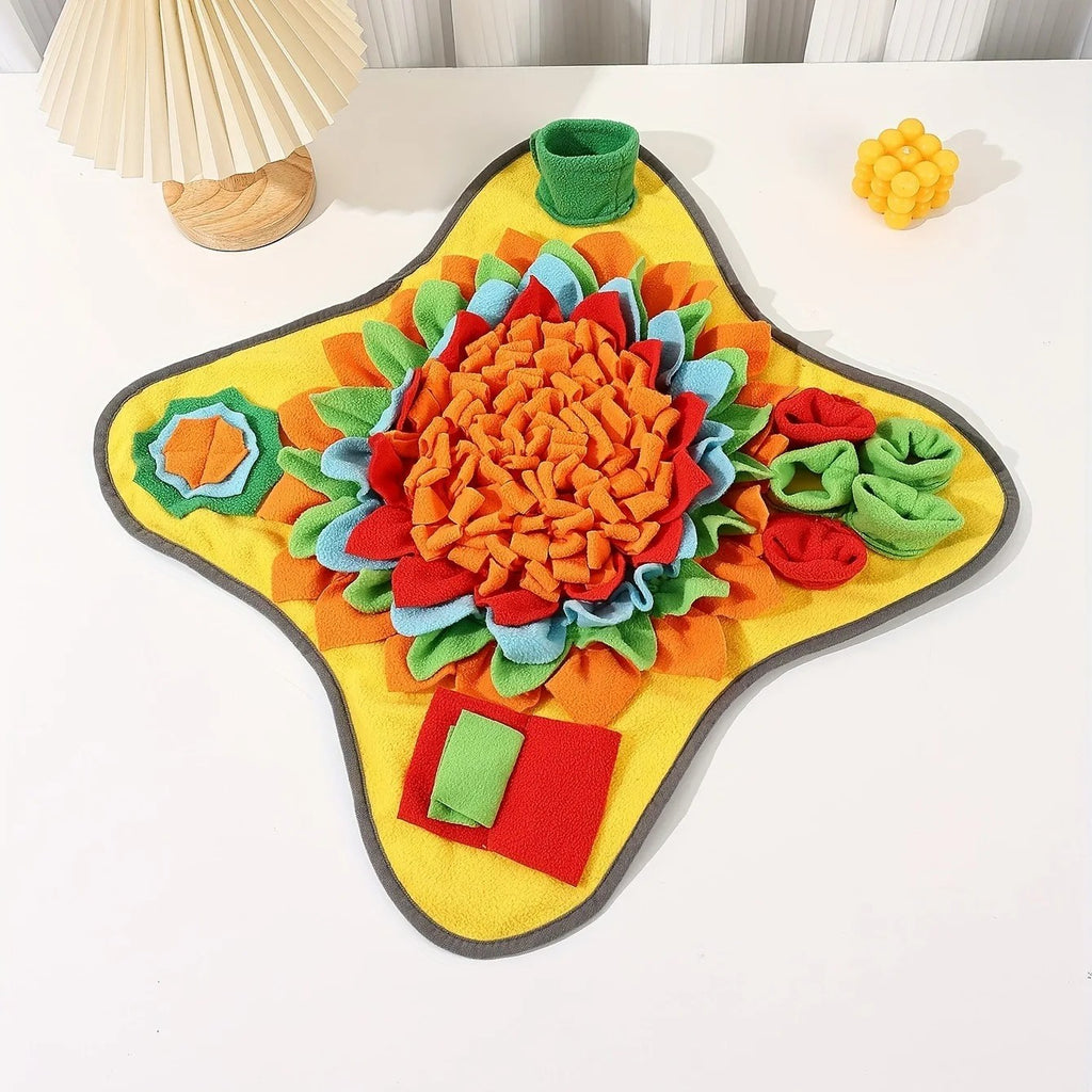 Pet Snuffle Mat for Dogs Sniffle Interactive Treat Game for Boredom Anxiety