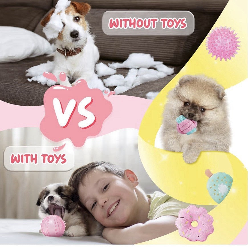Puppy Toys for Boredom, 23 Pack Chew Toys for Teething,  Dogs
