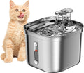 Cat Water Fountain Stainless Steel 74oz/2.2L Automatic Pet Dog Water Fountain