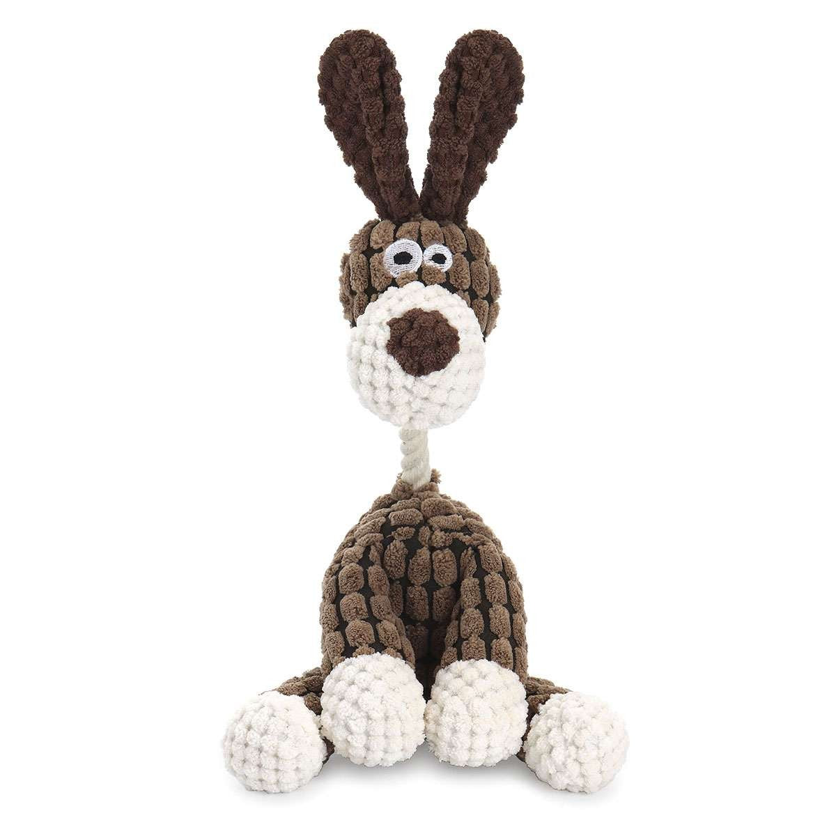 Dog Chew Toy Squeaky Plush Toys Plush for Aggressive Chewers Chew Guard Pet Toys