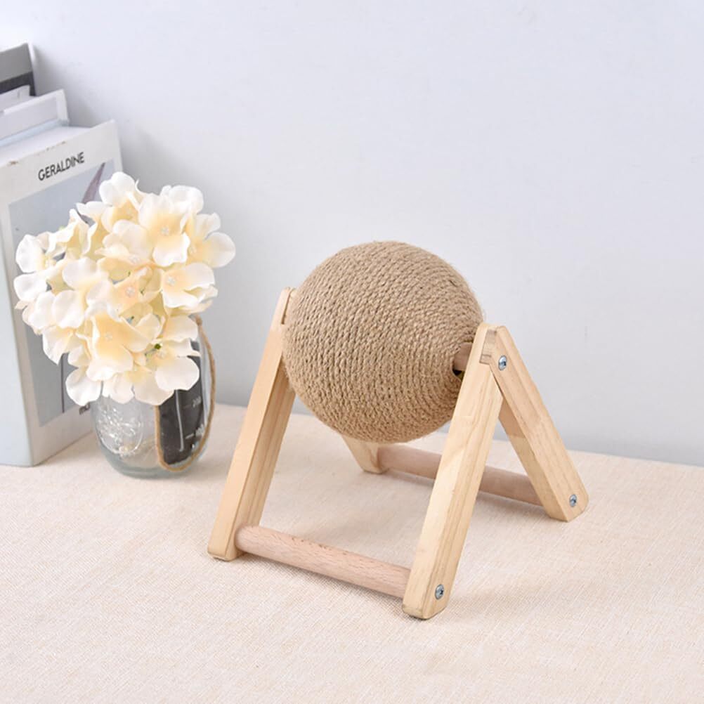 Pet Cat Scratching Ball Kitten Sisal Rope Grinding Paws Claw Interactive Pet Toy