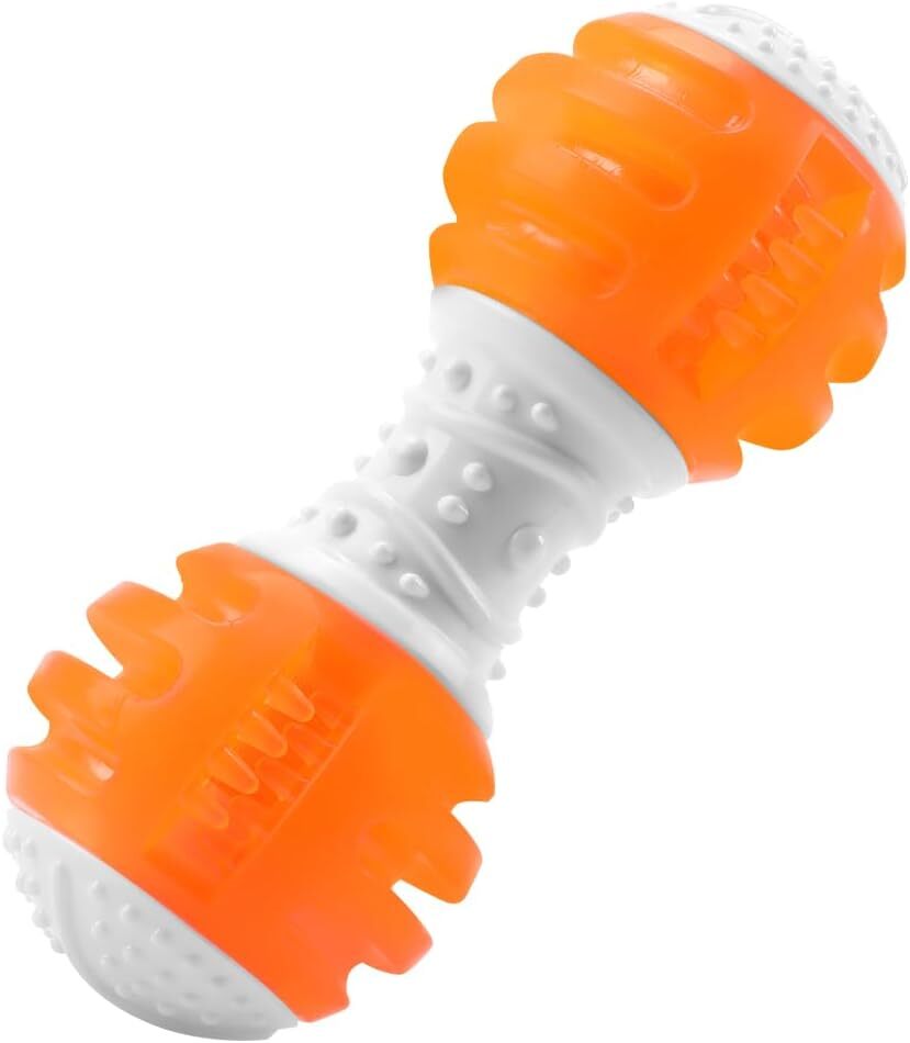 Tikaton Interactive Treat Dispensing Tough Durable Dog Puzzle Toy TrainingFeeder