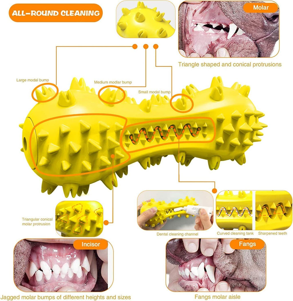 Dog Chew Toys for Aggressive Chewers, Durable Pet Teeth Cleaning Dog Toys