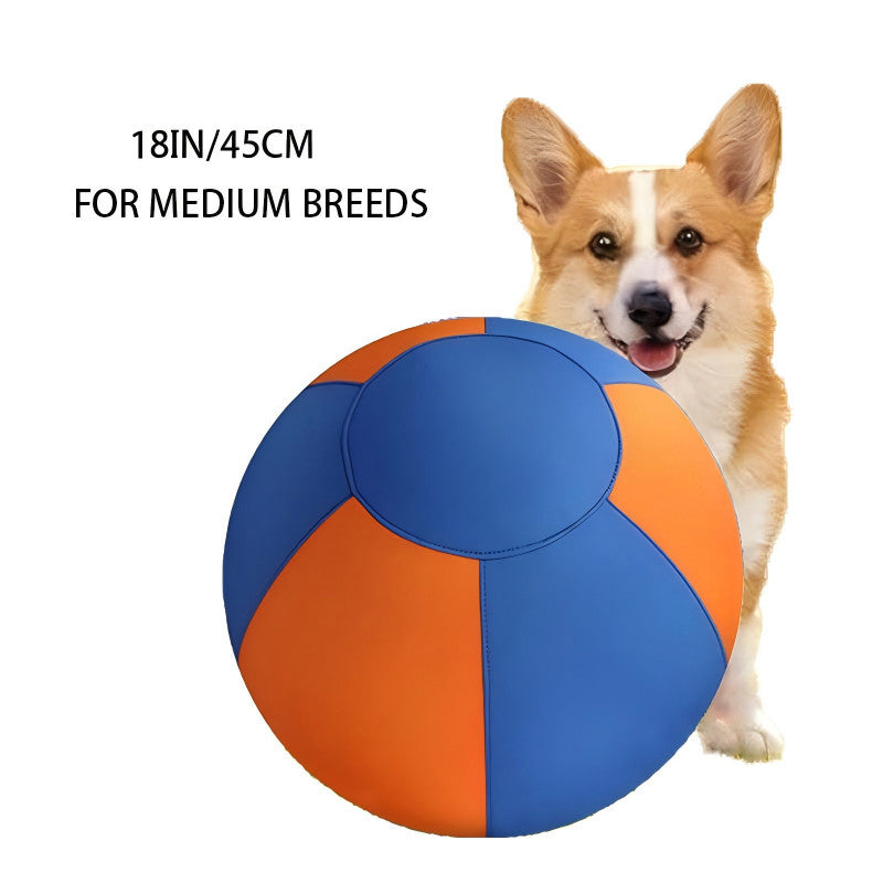 Heavy-Duty Herding Ball for Medium & Large Dogs, Perfect for Pushing & Chasing