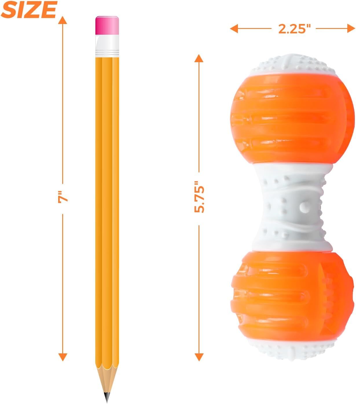 Tikaton Interactive Treat Dispensing Tough Durable Dog Puzzle Toy TrainingFeeder