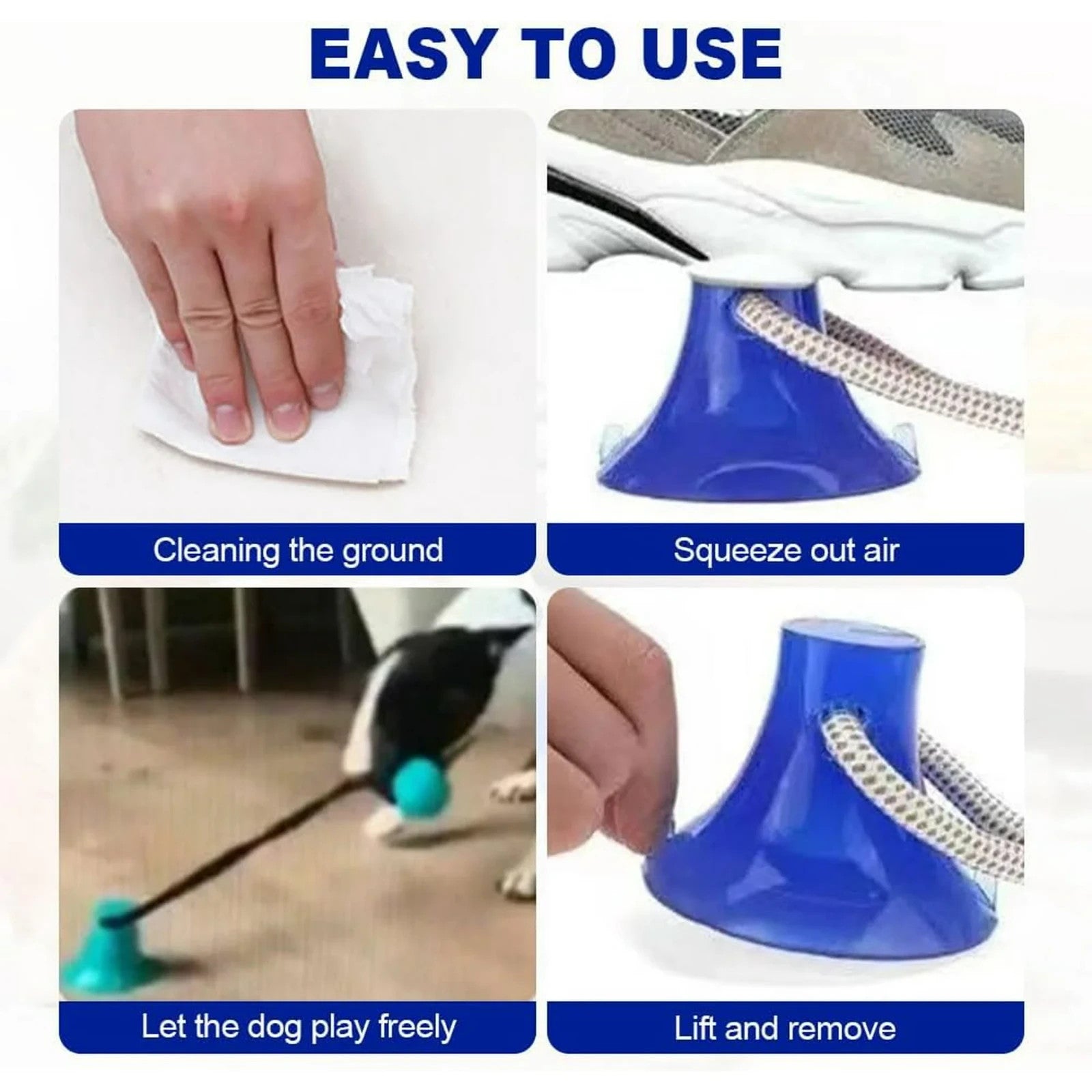 Dog Chew Toys for Aggressive Chewers, Durable Pet Teeth Cleaning Dog Toys