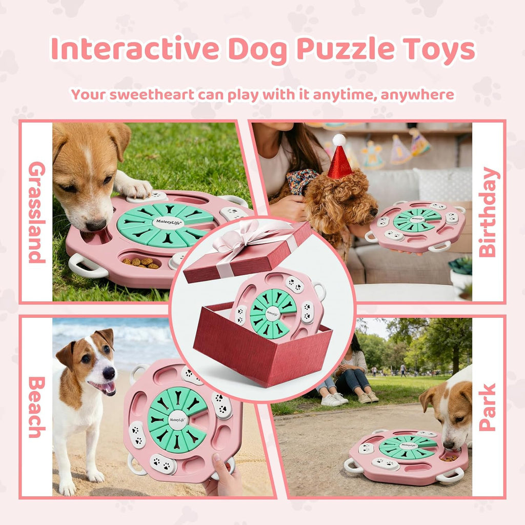 Dog Puzzle Toy, Interactive Dog Toys to Keep Them Busy, Enrichment Toys for Dogs