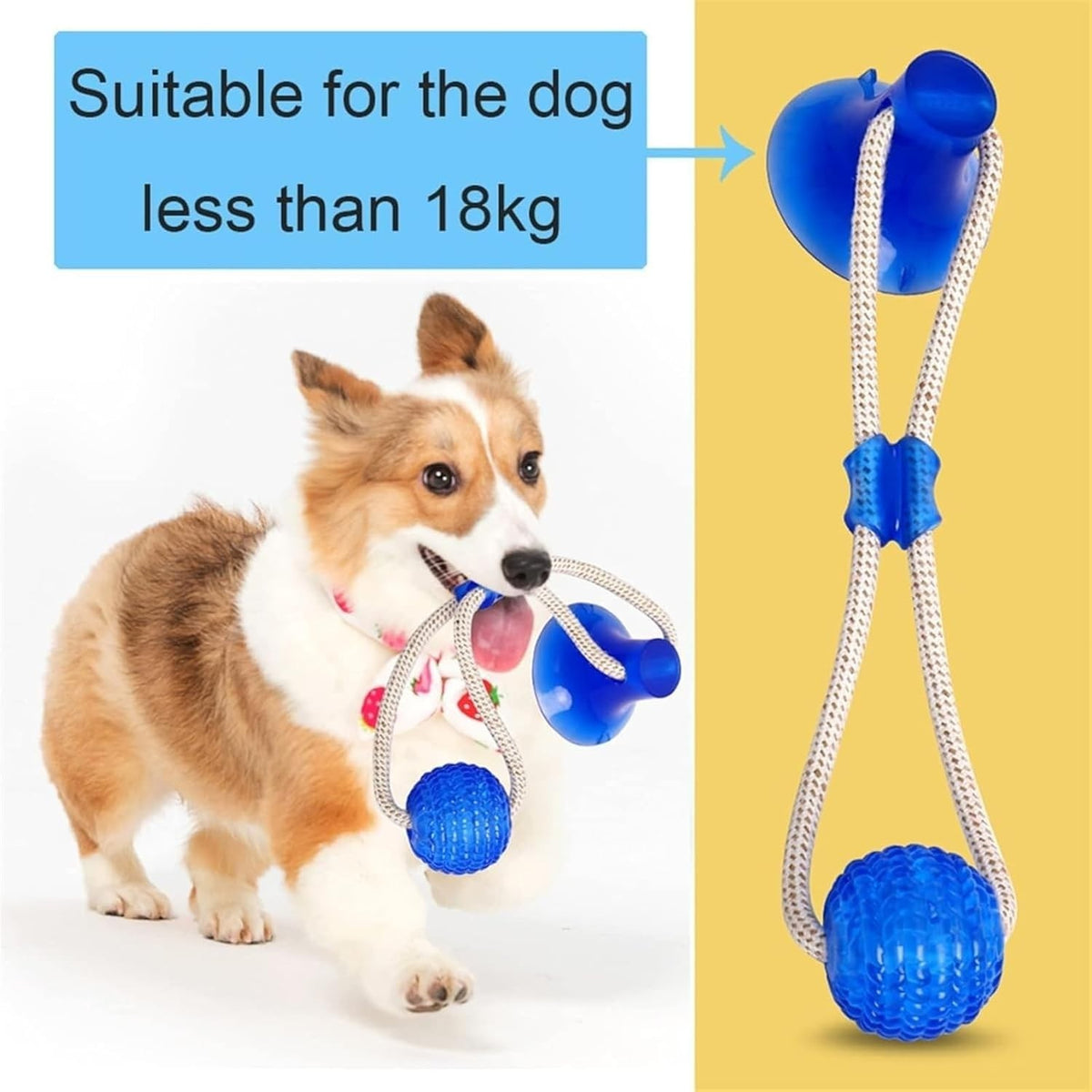 Dog Chew Toys for Aggressive Chewers, Durable Pet Teeth Cleaning Dog Toys