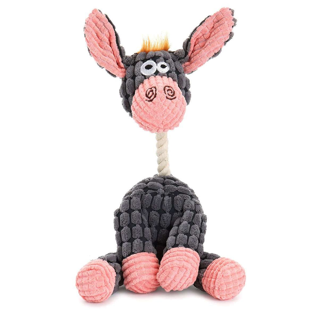 Dog Chew Toy Squeaky Plush Toys Plush for Aggressive Chewers Chew Guard Pet Toys