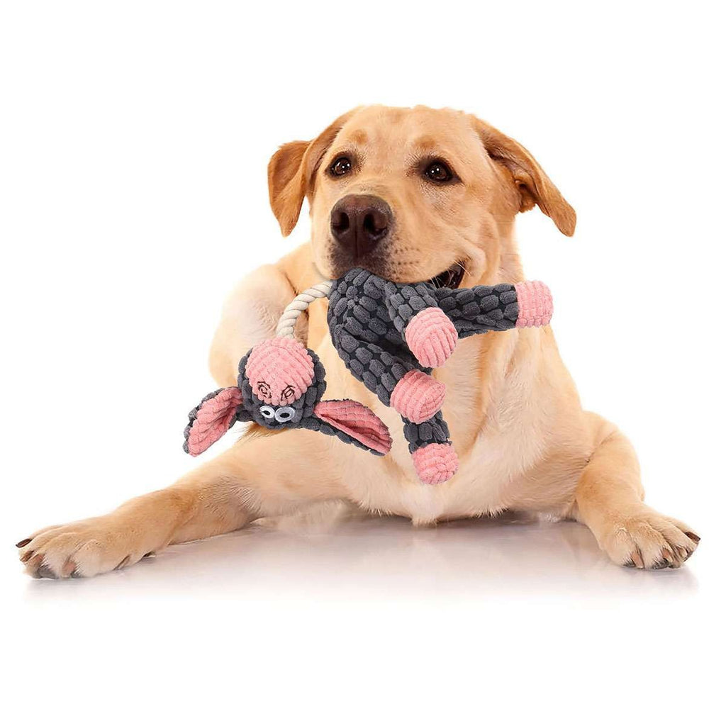 Dog Chew Toy Squeaky Plush Toys Plush for Aggressive Chewers Chew Guard Pet Toys