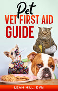 Pet Vet First Aid Guide book  paperback Dr. Hill.  8.5 x 5.5, color diagrams