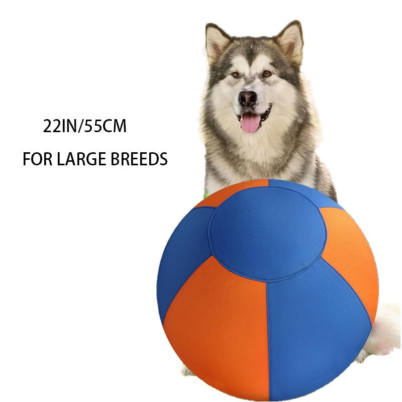 Heavy-Duty Herding Ball for Medium & Large Dogs, Perfect for Pushing & Chasing