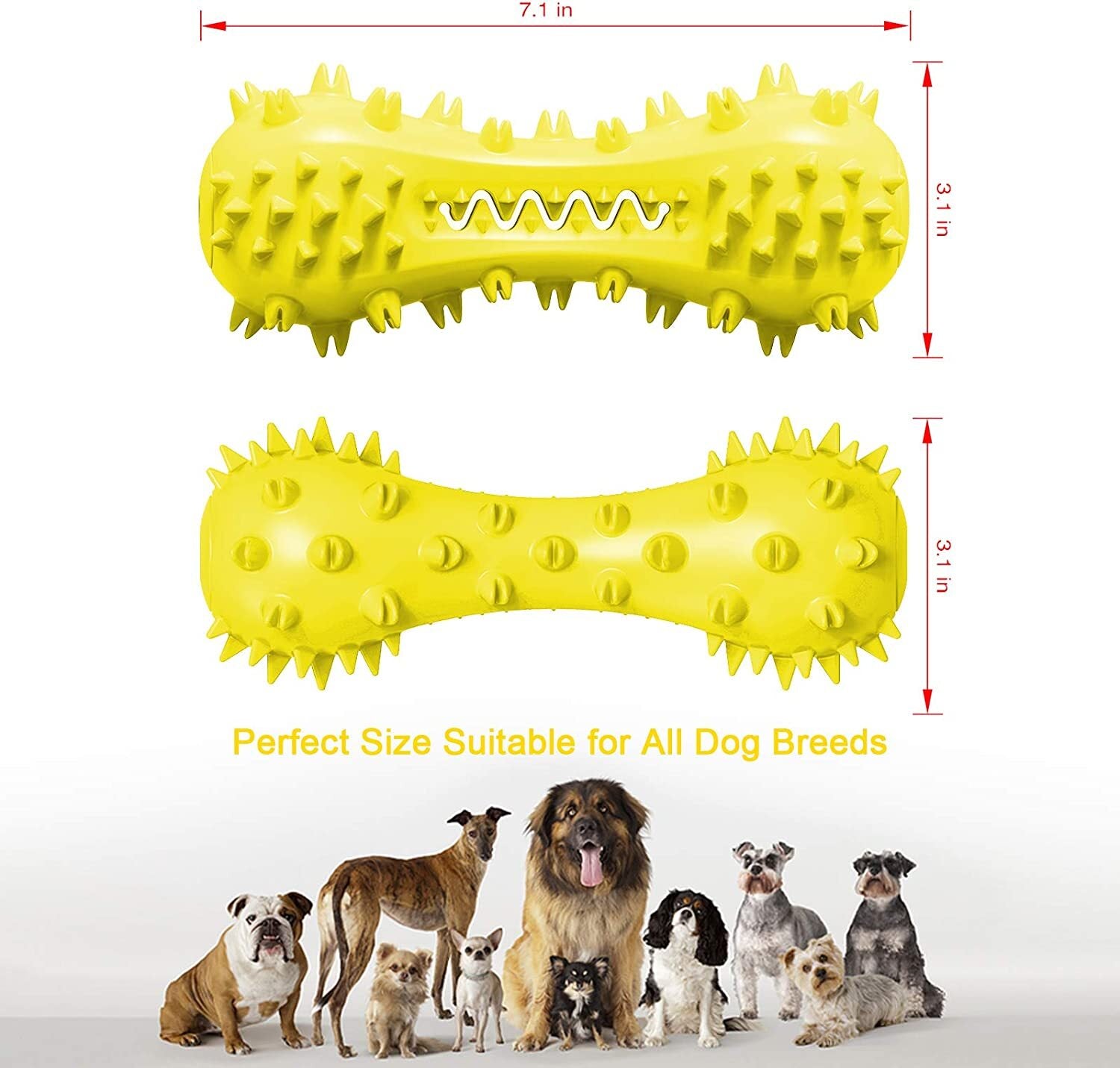 Dog Chew Toys for Aggressive Chewers, Durable Pet Teeth Cleaning Dog Toys