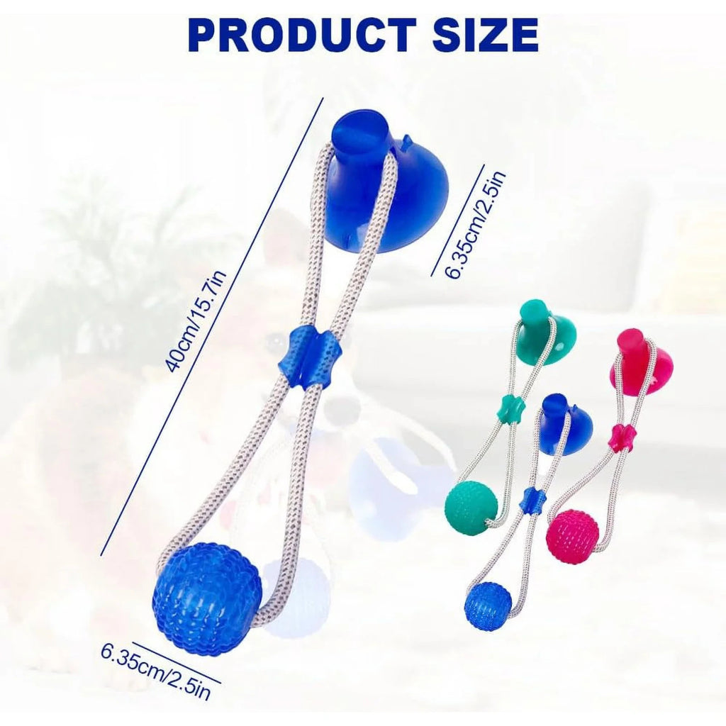 Dog Chew Toys for Aggressive Chewers, Durable Pet Teeth Cleaning Dog Toys